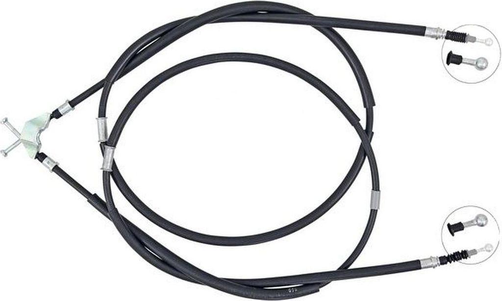 A.B.S. Handbremsseil Seilzug Feststellbremse für OPEL Astra Classic Limousine (A04) Hinten K16501