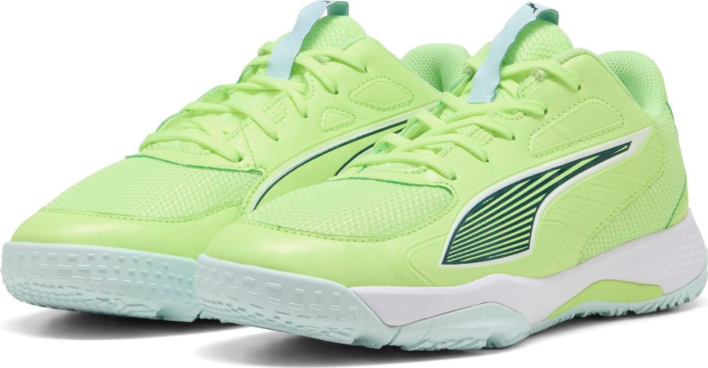 Puma PUMA Handballschuhe Accelerate Jr 4 FIZZY Grün Grün 5