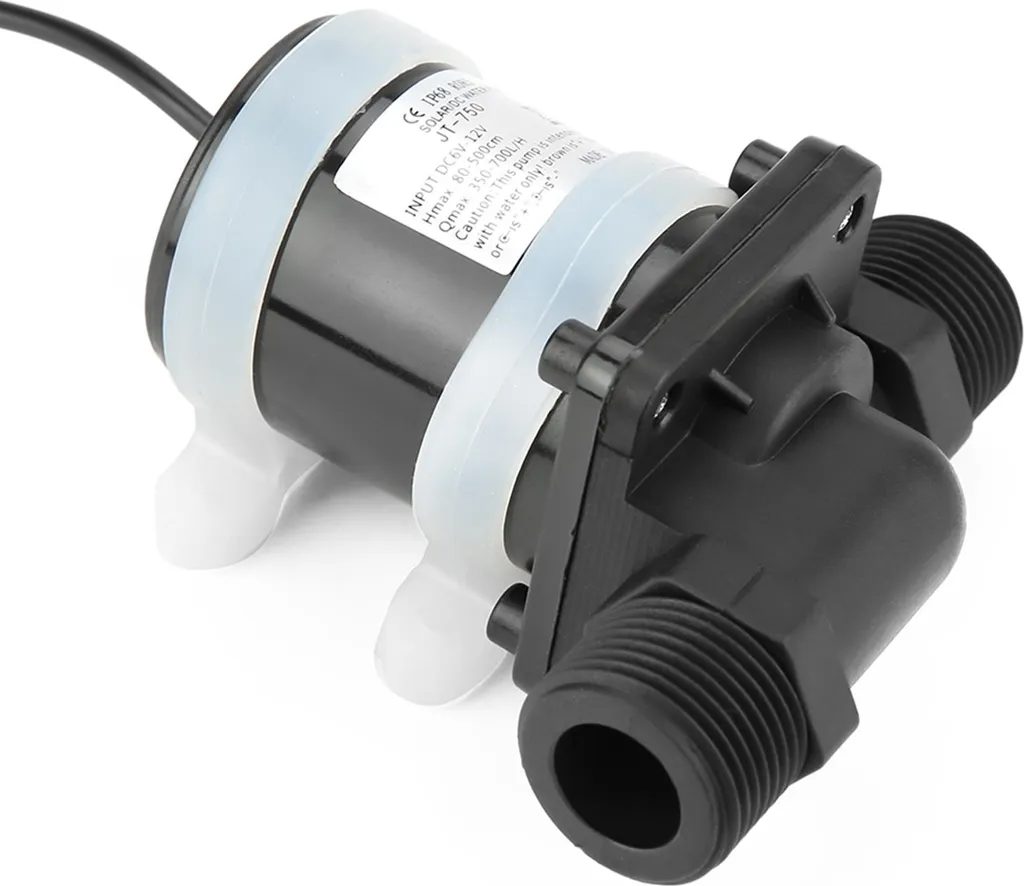 Mini pompe à eau 12V moteur sans balai haute performance modèle 100°C - 3