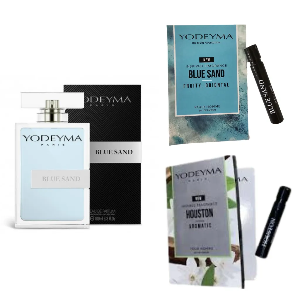 Yodeyma Blue Sand 100ml Eau de Parfum Uomo + 2 Campioni - Originale