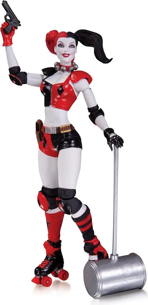 DC Comics Super-Villains Harley Quinn Figurine de Collection Articulée