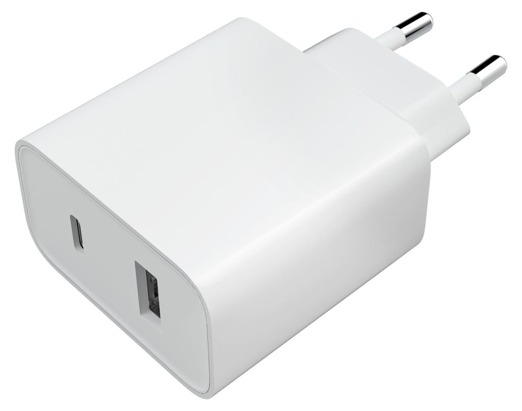 Ładowarka Ścienna Xiaomi Mi USB-A i USB-C 33W, PD - Biała Zdjęcie produktu 
