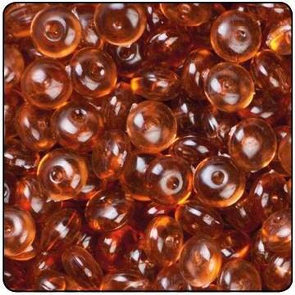 Streudeko Tropfen Brillant Drops 2-4mm braun 1L Beutel Produktbild 