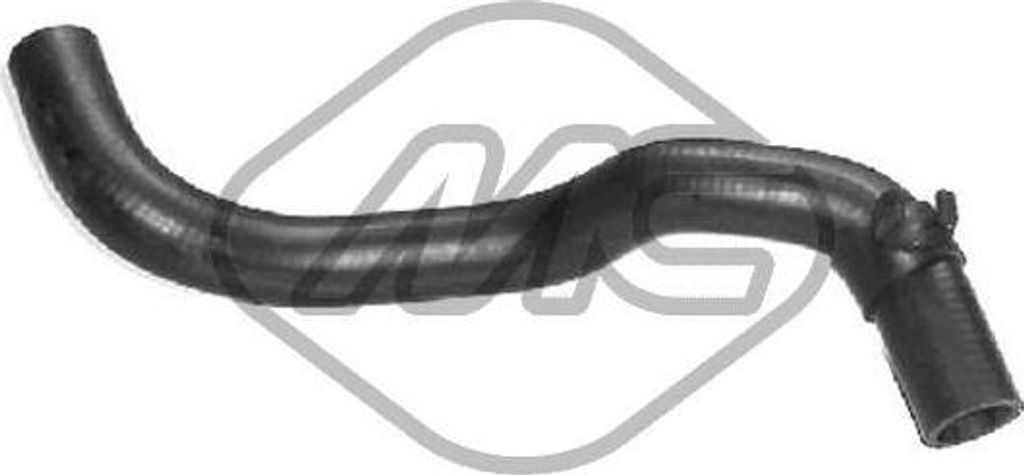 Metalcaucho 8723 Kühlerschlauch OE 7700834894 kompatibel mit Kangoo, Clio