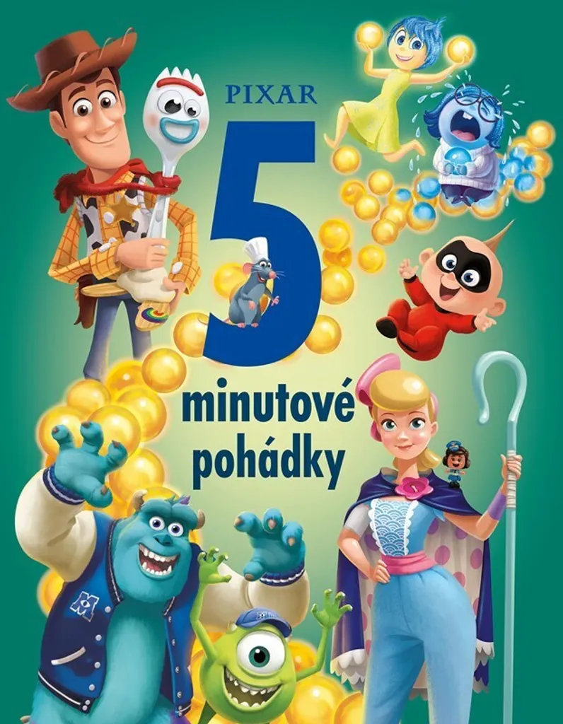 Livre Pixar 5 minutové pohádky : recueil de contes illustrés Disney