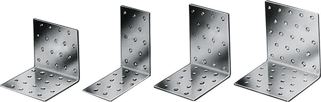 Winkelverbinder DIN1052 Typ ANPS 206640 Abmessungen 60x60x2x40mm feuerverzinkt