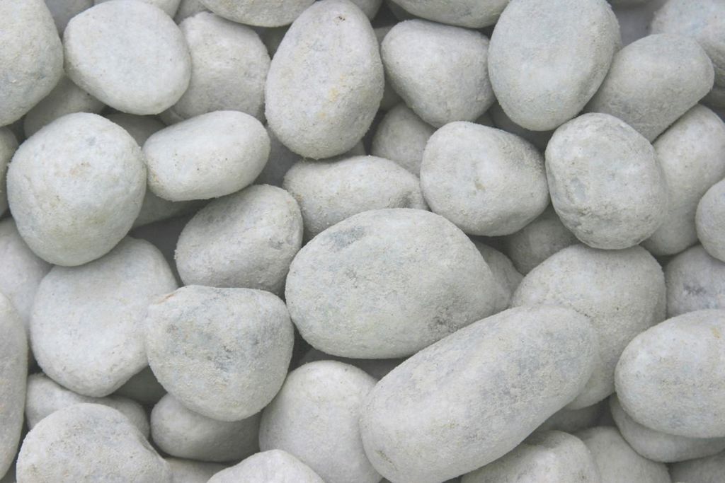 Kies Bianco Carrara 60 - 100 mm weiß 25 kg Produktbild 
