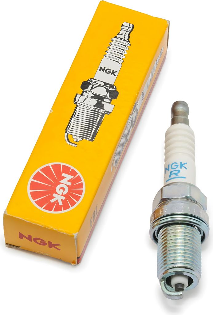 Zündkerzen Set NGK 6x BKR5EZ V-Line Zündkerze entstört, 19,0mm Langgewinde Ø 14,0mm Hex 16,0mm, Elektrodenabstand 0,85mm, Wärmewert 5, 6714 / ...