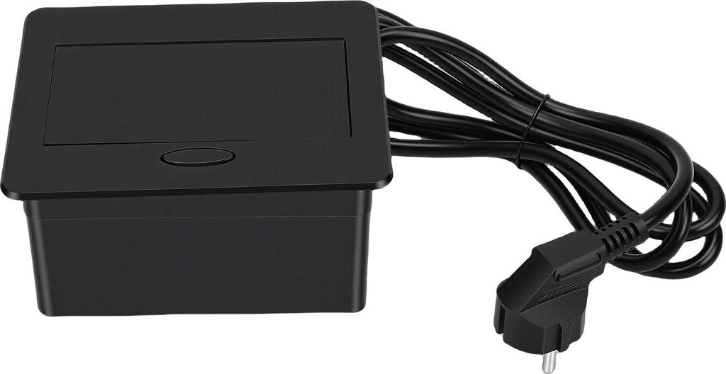 Einbau-Steckdose, 2-fach, 2-polig, Pop-up-Steckdosenbox für Konferenztisch, für den privaten Gebrauch, EU-Stecker, 220 V