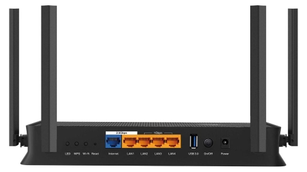 TP-Link Archer BE3600 V1 - Wireless Router 4-Port-Switch - 1GbE, 2.5GbE, Wi-Fi 7 Dual-Band