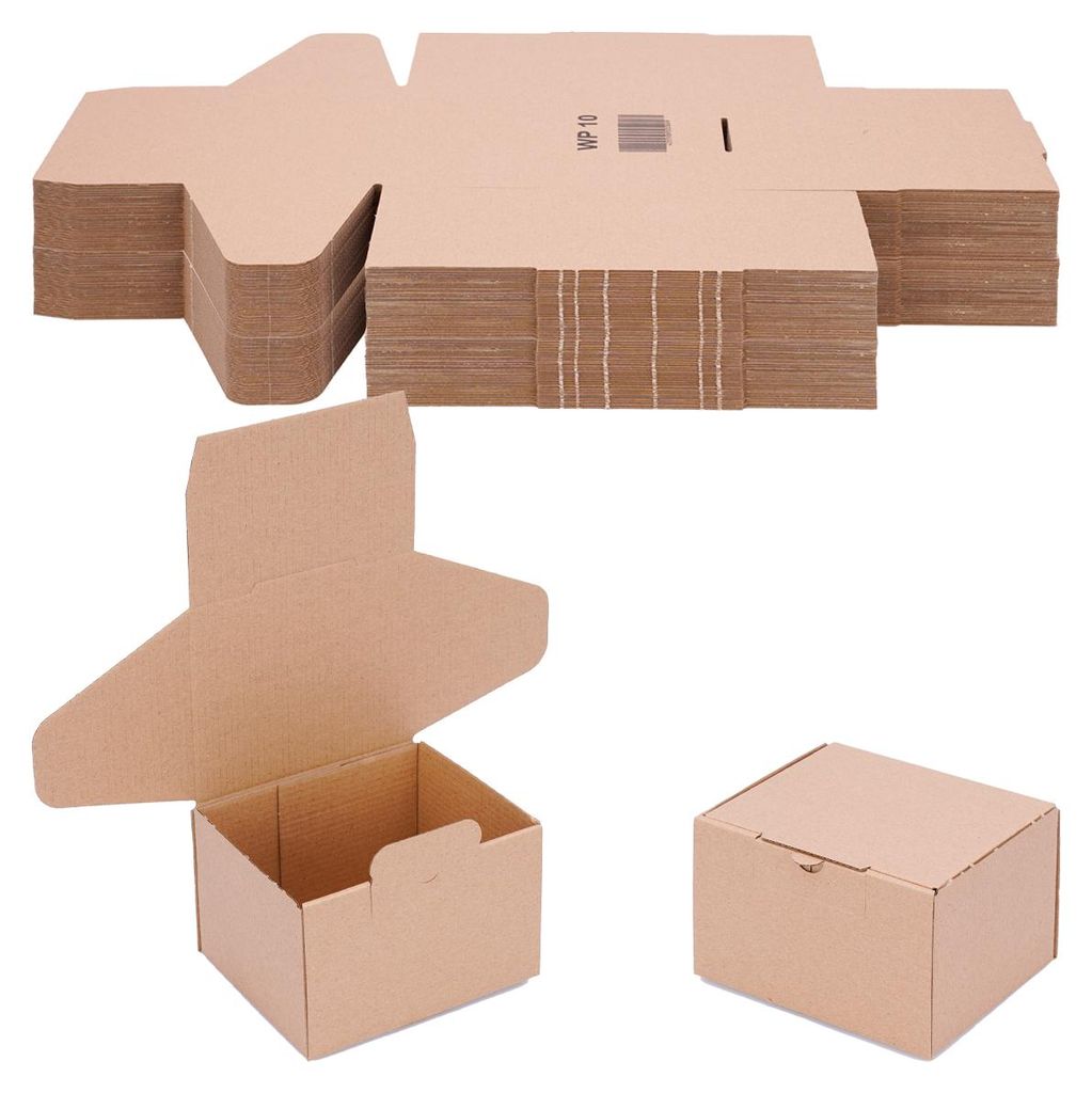 50 Versandkartons - 120 x 100 x 80 mm - kleine Kartons für Produktbild 