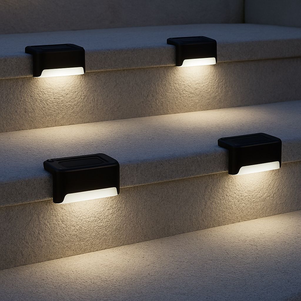 LUMILED sada 4 solárnych lámp pre exteriér, solárne svetlo Obrázok produktu 