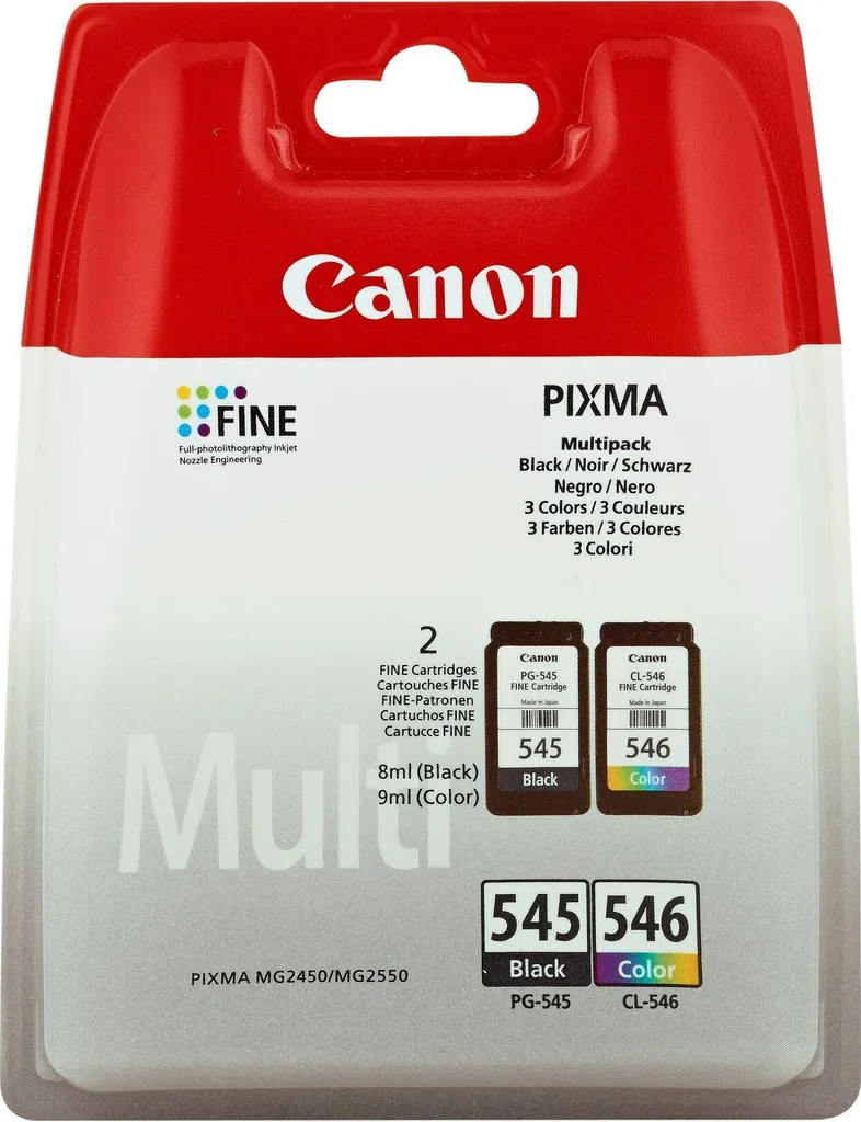 Canon PG-545/CL-546 Multipack Originale | Cartucce Inchiostro Pixma