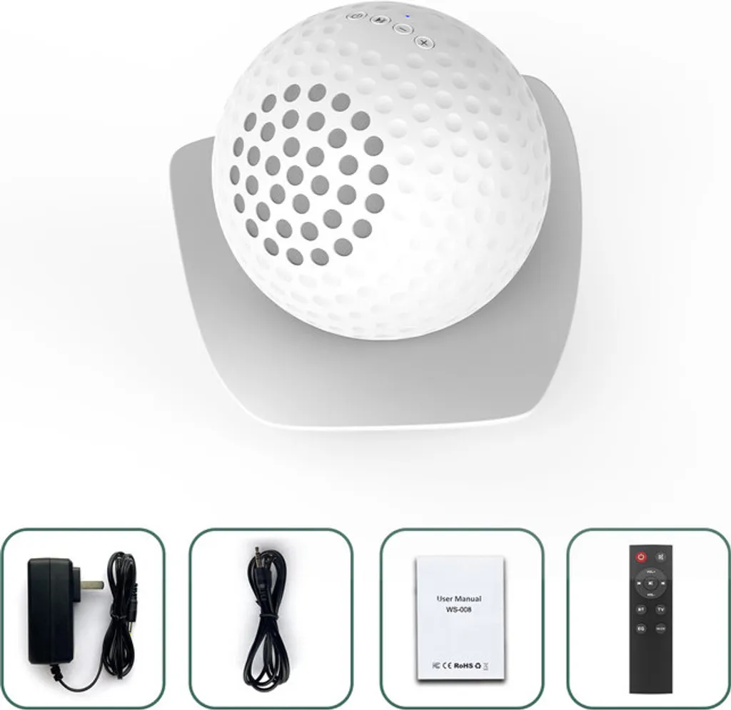 Haut-parleur Bluetooth golf avec son immersif et design intelligent