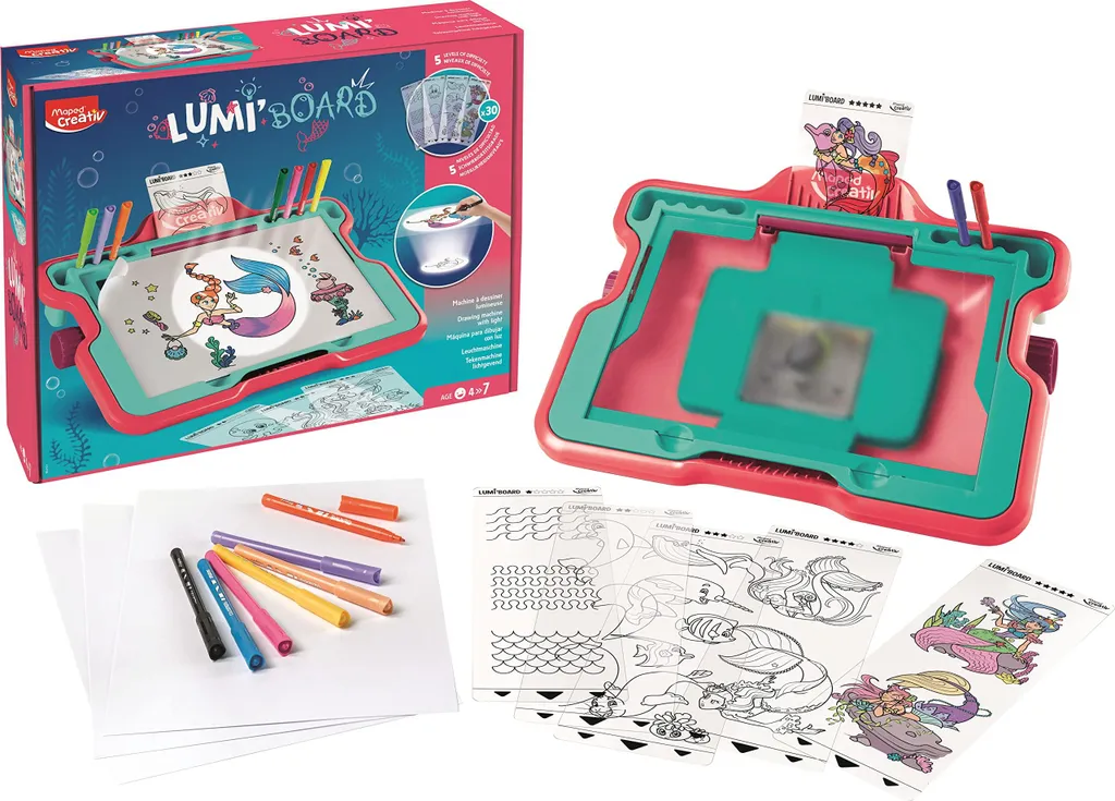 Apprendre à Dessiner sans Difficulté avec la Table LED Lumi Board