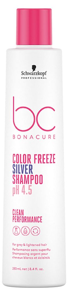 Schwarzkopf BC Bonacure Color Freeze Silver Shampoo pH 4.5 Image du produit 