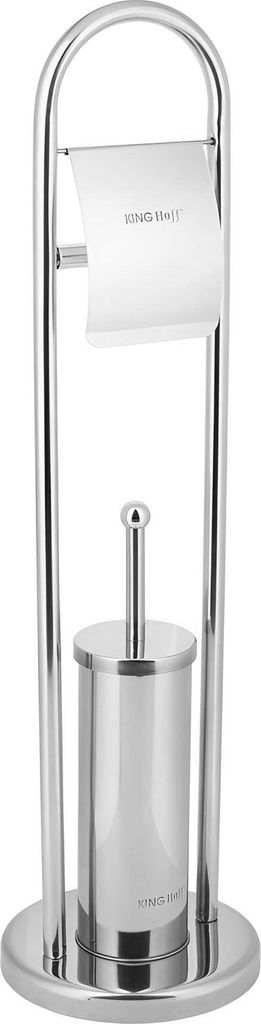 Toilettenbürste mit Papierhalter KINGHOFF KH-3221
