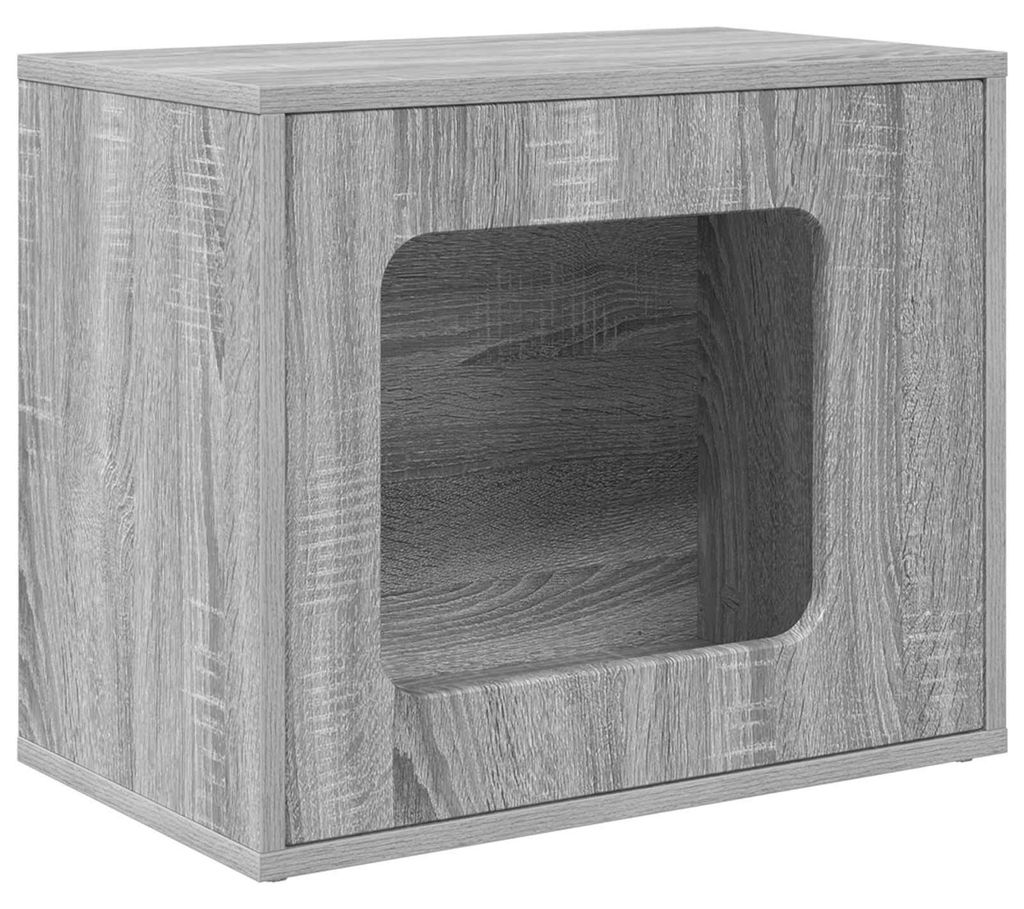 Katzenhaus Graues Sonoma 51 x 30 x 42,5 cm Holzwerkstoff