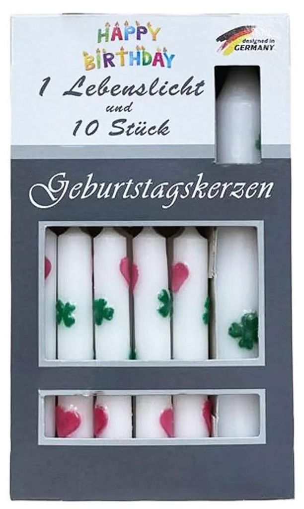 Narodeninové sviečky a svetlo života 10+1 kusov Obrázok produktu 