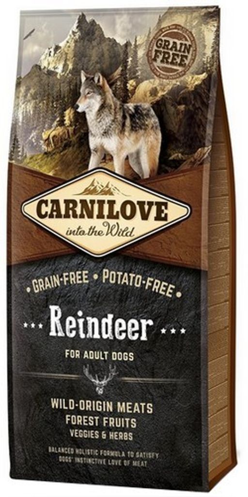 CARNILOVE 508891, Dorosły, Jeleń, 1,5 kg Zdjęcie produktu 