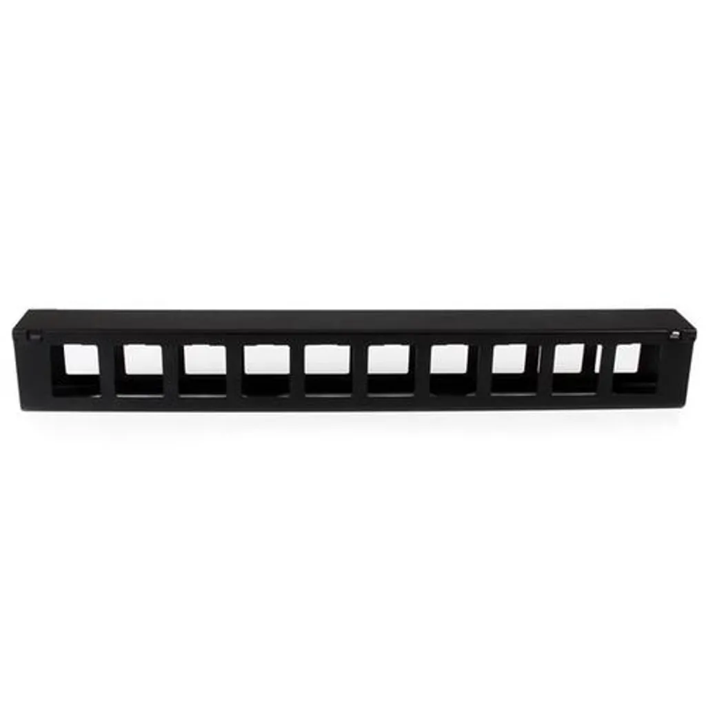 StarTech.com CMDUCT1UX Guide de Câbles Horizontal 1U Noir pour Baie - 3