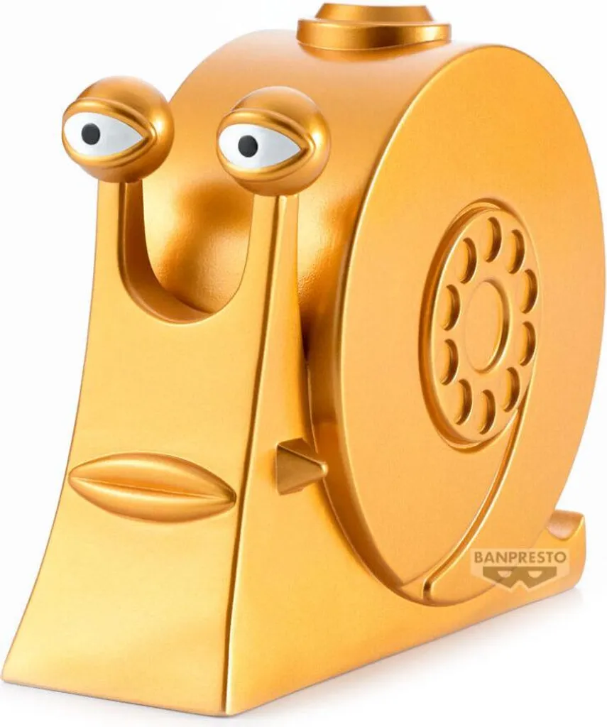 Figurine One Piece Banpresto Golden Den Den Mushi Cadeau Idéal 9cm