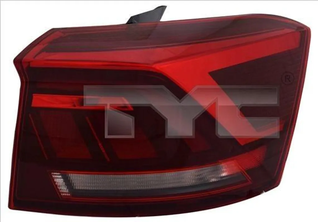 Feu arrière VW T-Roc extérieur gauche TYC avec finition d'origine