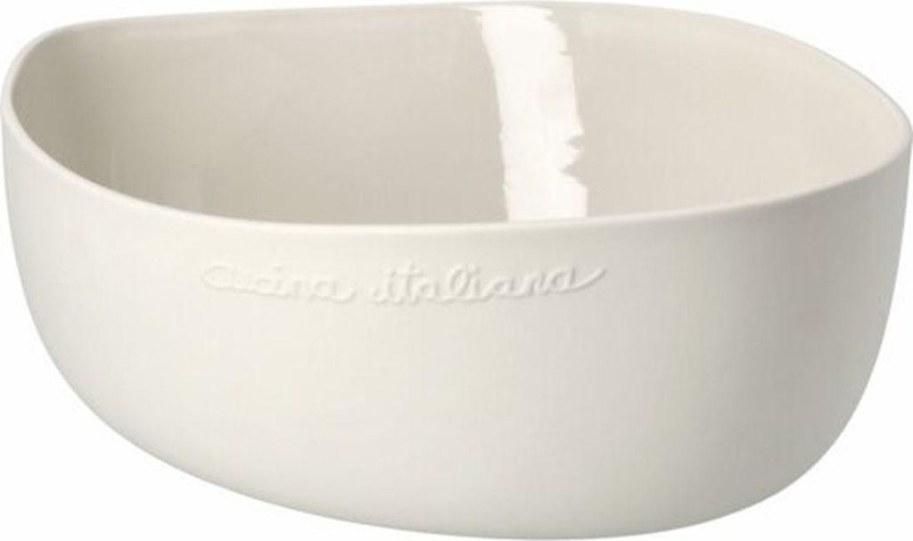 Schüssel Cucina italiana aus Steinzeug, beige, 30x25x11 cm, Produktbild 