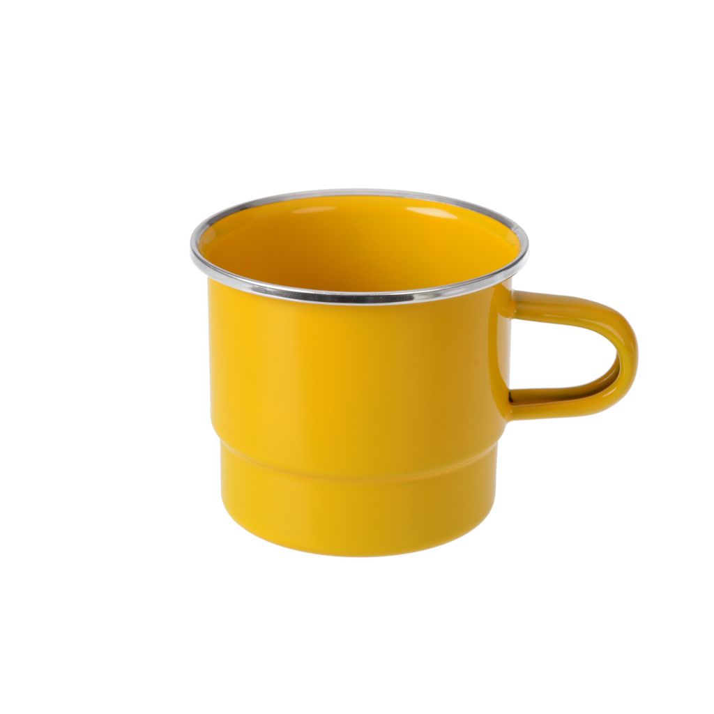 GRÄWE Stapelbecher emailliert 8 cm gelb