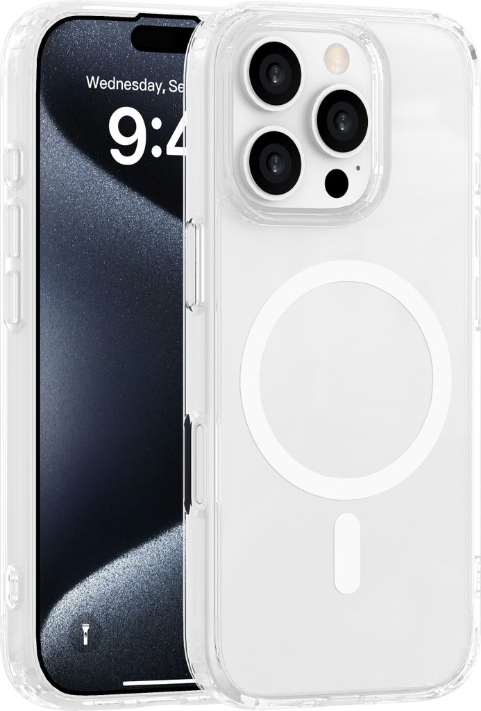 Hülle Apple iPhone 16 Pro Schutzhülle - Cazy - Transparant Produktbild 