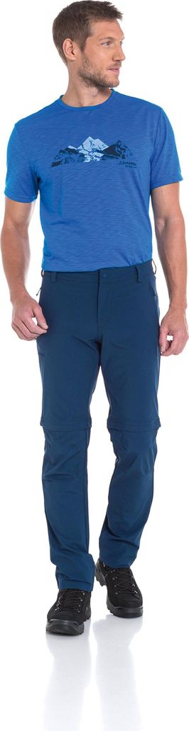 Schöffel 1863-780, Blau, Reißverschluss, 4-Wege-Stretch