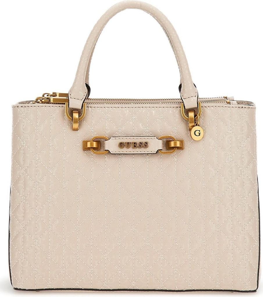 GUESS Aveta Status Satchel Damen Shopper Stone Produktbild 