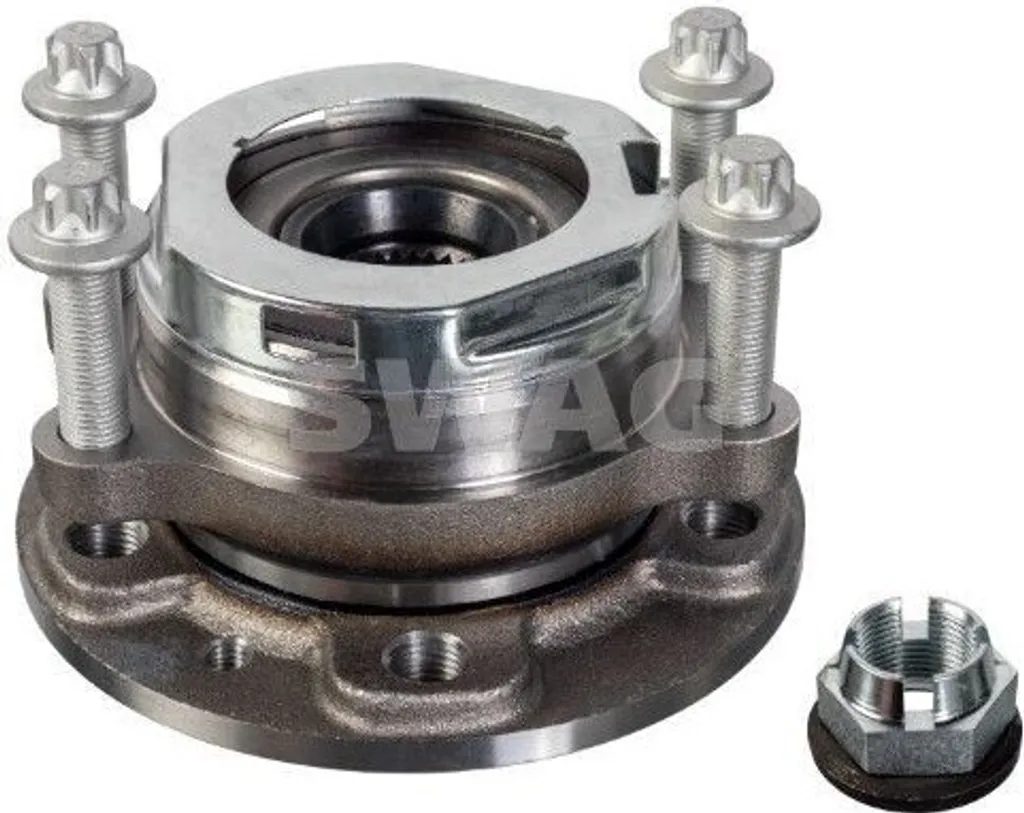 Set di cuscinetti ruota SWAG anteriore sinistro anteriore destro per OPEL Vivaro B (X82) cuscinetto a sfere a contatto angolare 93 mm 33 10 3412