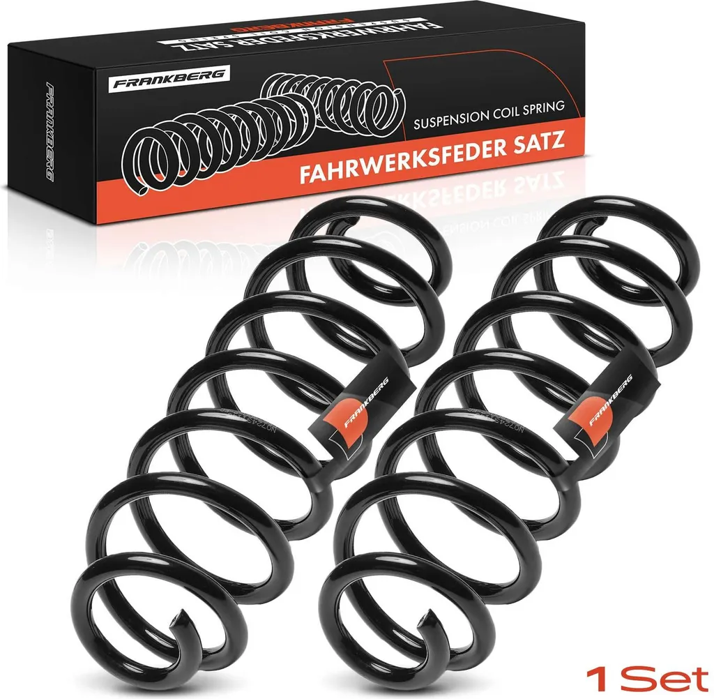 Réparez votre Suspension Arrière Seat Toledo III avec ce Jeu de 2 Ressorts