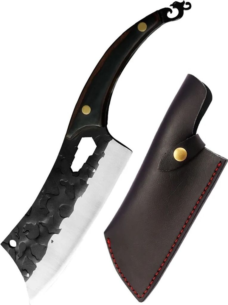 Hiracuka Hackmesser - Hochwertig, Scharf und Mit Etui KP25837