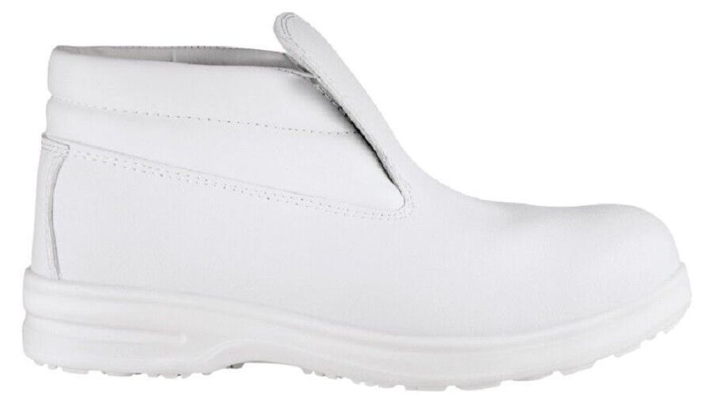 TEXXOR Sicherheitsschuhe LENS S2 weiß Slipper hoch Gr. 39