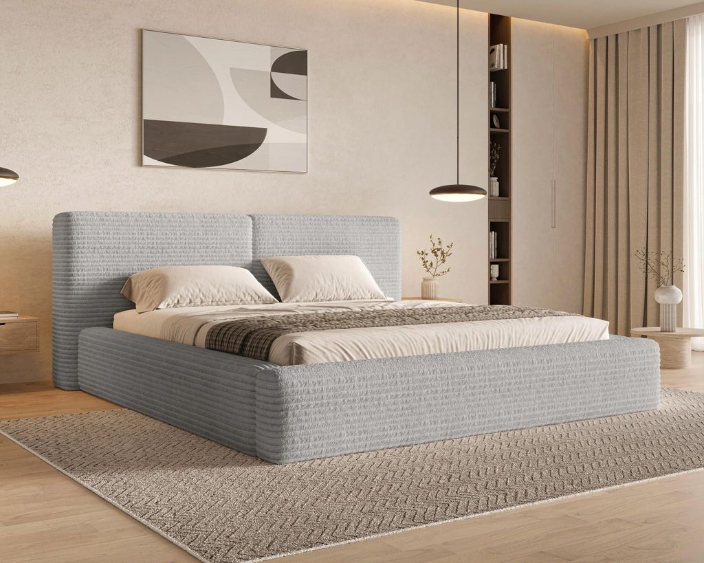 Chilly Möbel Design Lit Nolia - Lit rembourré avec cadre en Image du produit 
