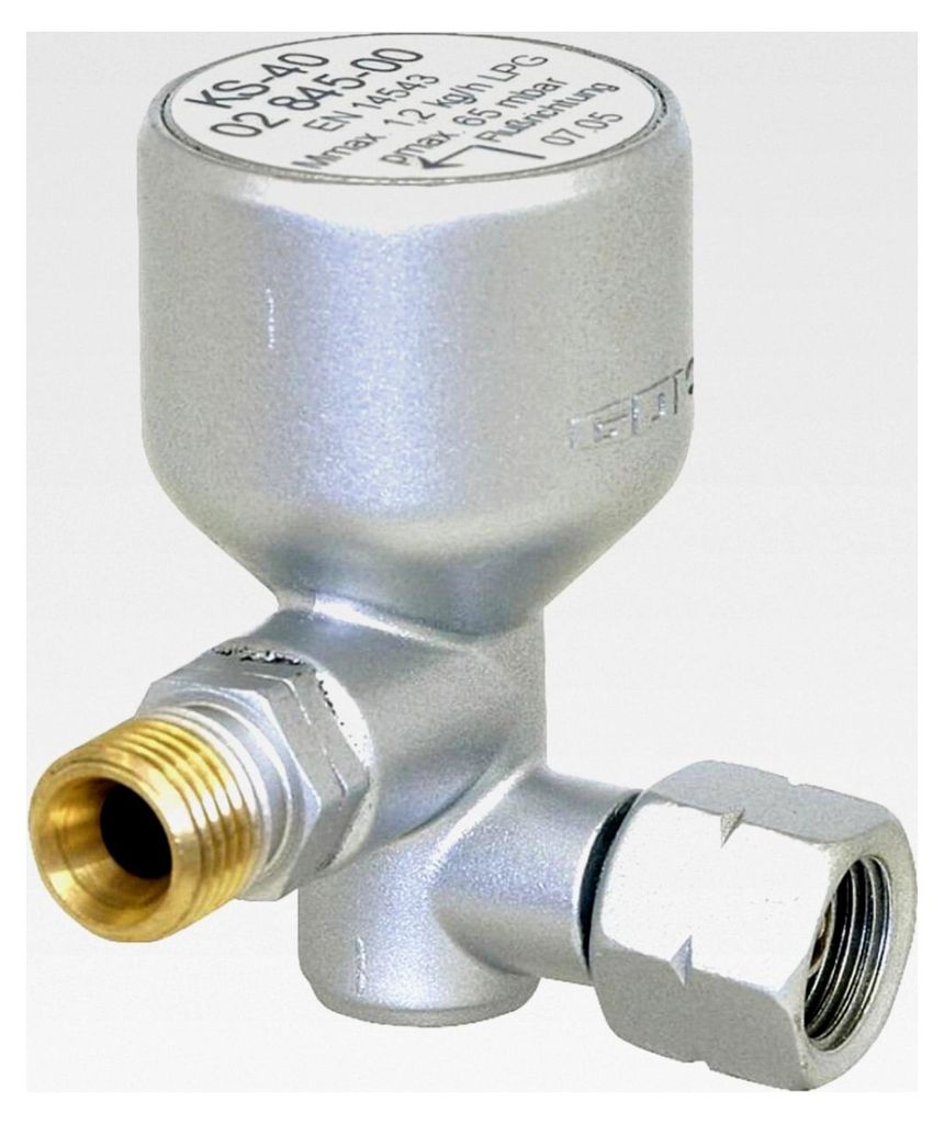 Gas-Kippschutzventil Typ KS-40