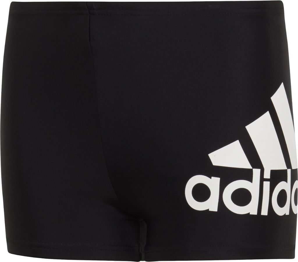 adidas Boxer Badehose aus weichen und elastischem Material für Jungen, Farbe:Schwarz, Kinder Größen:164