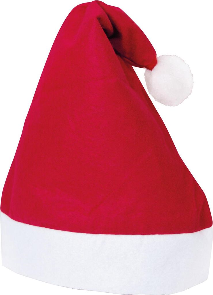 1x Weihnachtsmütze Weihnachtsmann Mütze Santa Claus Produktbild 