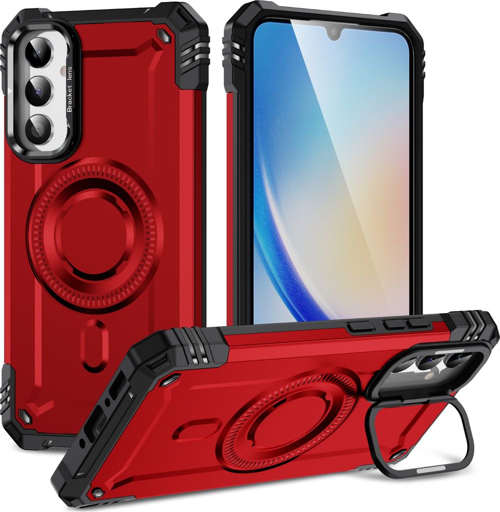 Magnetisch Hülle für Samsung Galaxy A34, Heavy Duty Produktbild 