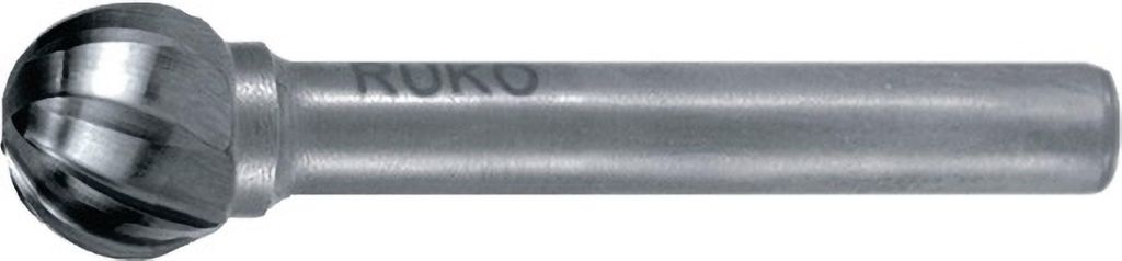 Ruko Hartmetallfrässtift Form D Durchmesser 6mm HM für Alu KUD - 116041A