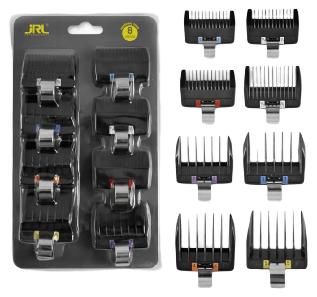 JRL Universal Aufsteckkamm Set Premium 0,8-16mm, 8-teilig Produktbild 