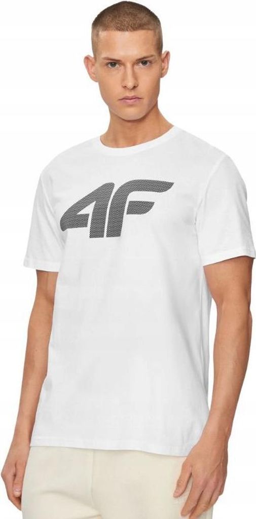 4F T-shirt M1844-10S in Red color size medium