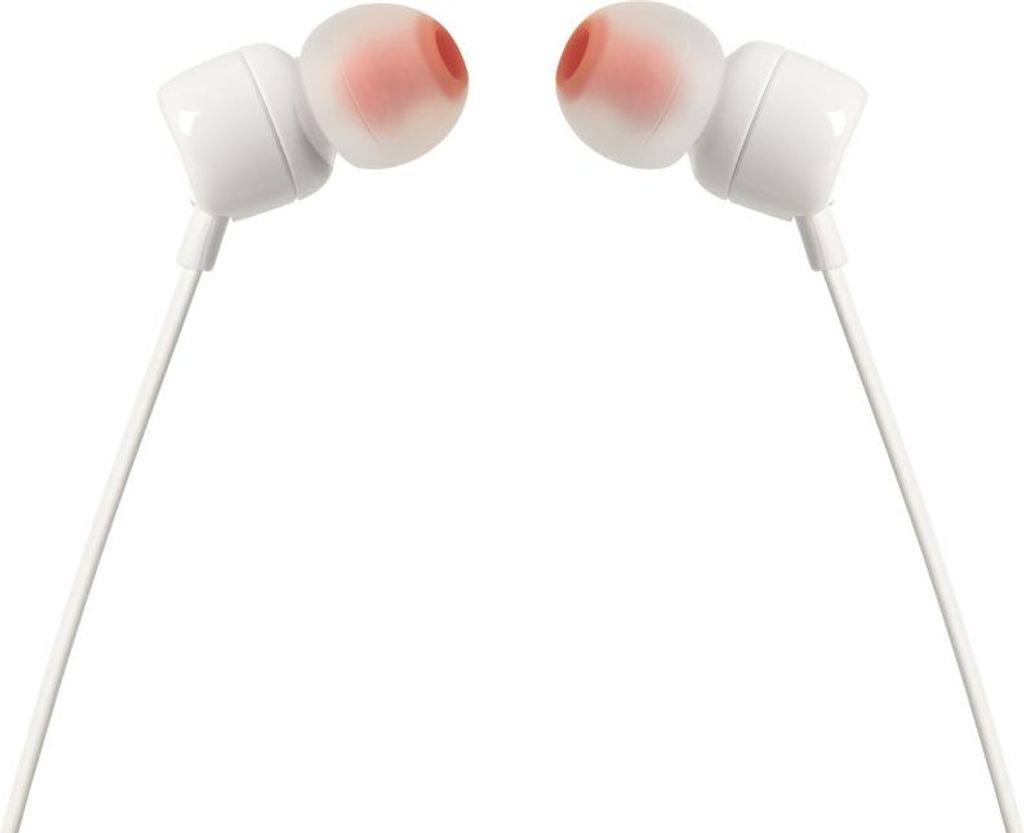 JBL Tune 110 Casque Avec fil Ecouteurs Musique Blanc Image du produit 