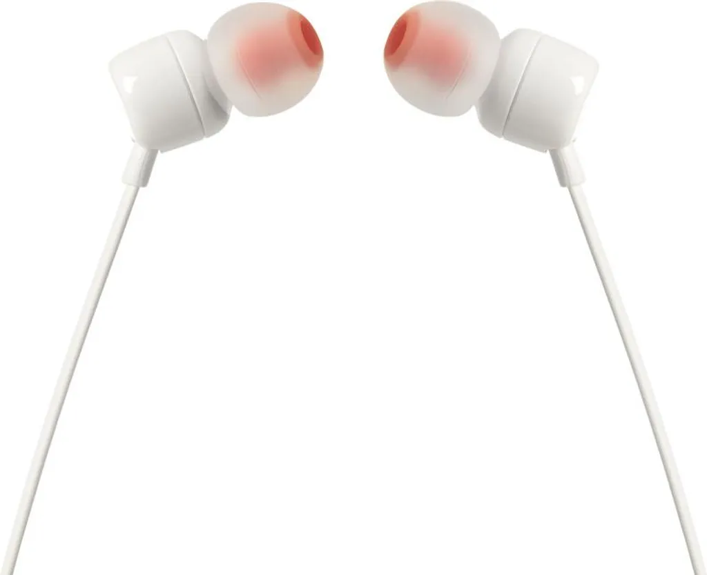 JBL Tune 110 Bianco - Auricolari In-ear Originali - Spedizione Rapida