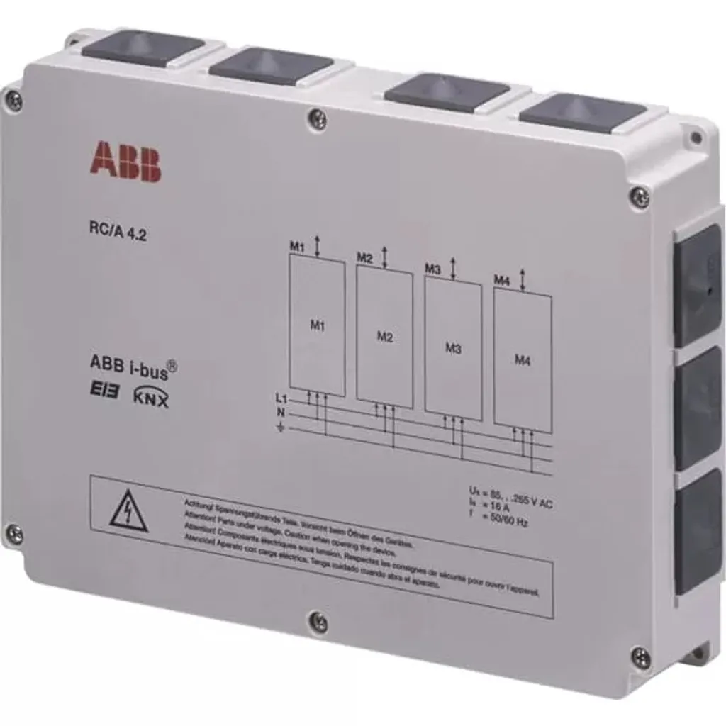 ABB Stotz S&J contrôleur d'ambiance RC/A4.2 - Régulateur KNX 4 zones