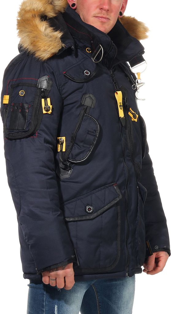 Geographical Norway warme Herren Winterjacke Anorak Produktbild 6