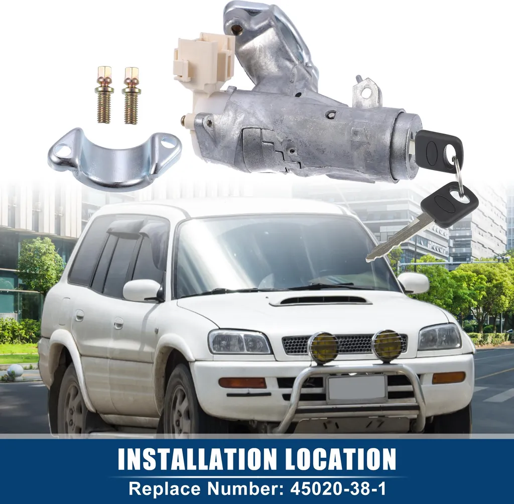 Réparer contacteur allumage Toyota bloqué - Kit Complet Argent 1 Set