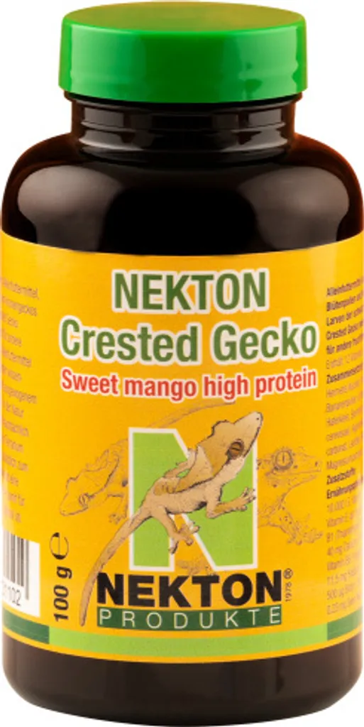 Nekton Geco Crestato Mango 100g: Alimentazione Premium Rettili